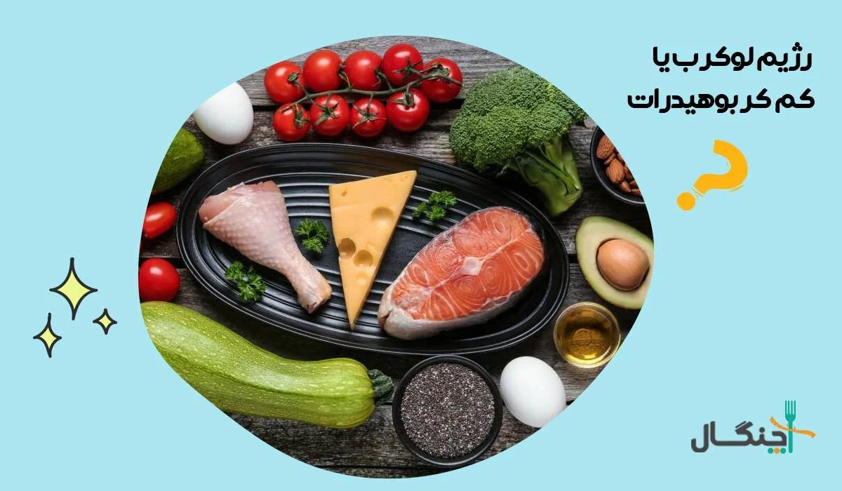 راهنمای شروع رژیم لوکرب + نمونه رژیم 7 روزه