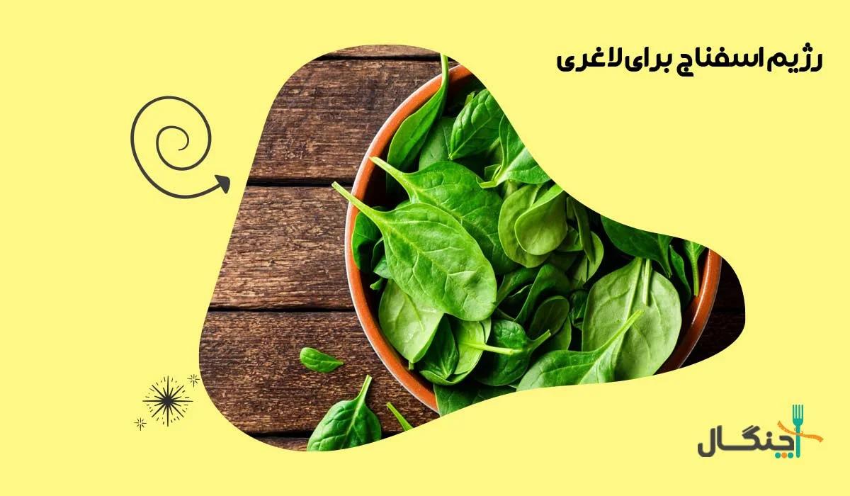 اسفناج در رژیم لاغری؛ کالری، خواص و چند غذای سبک